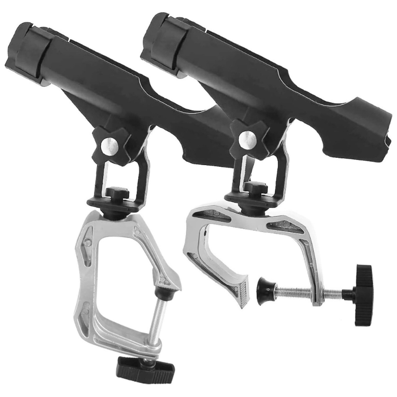 Fishing Rod Rack - R6FE Morsetti grandi regolabili con apertura