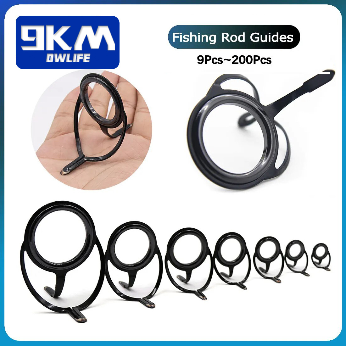 Fishing Rod Guide Replacement - Kit di riparazione per canna da