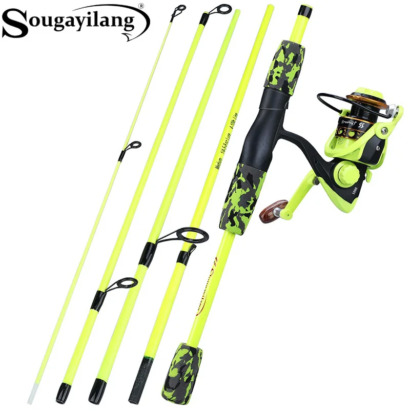 Fishing Rod Combo - Sougayilang Set Canna da Pesca Portatile