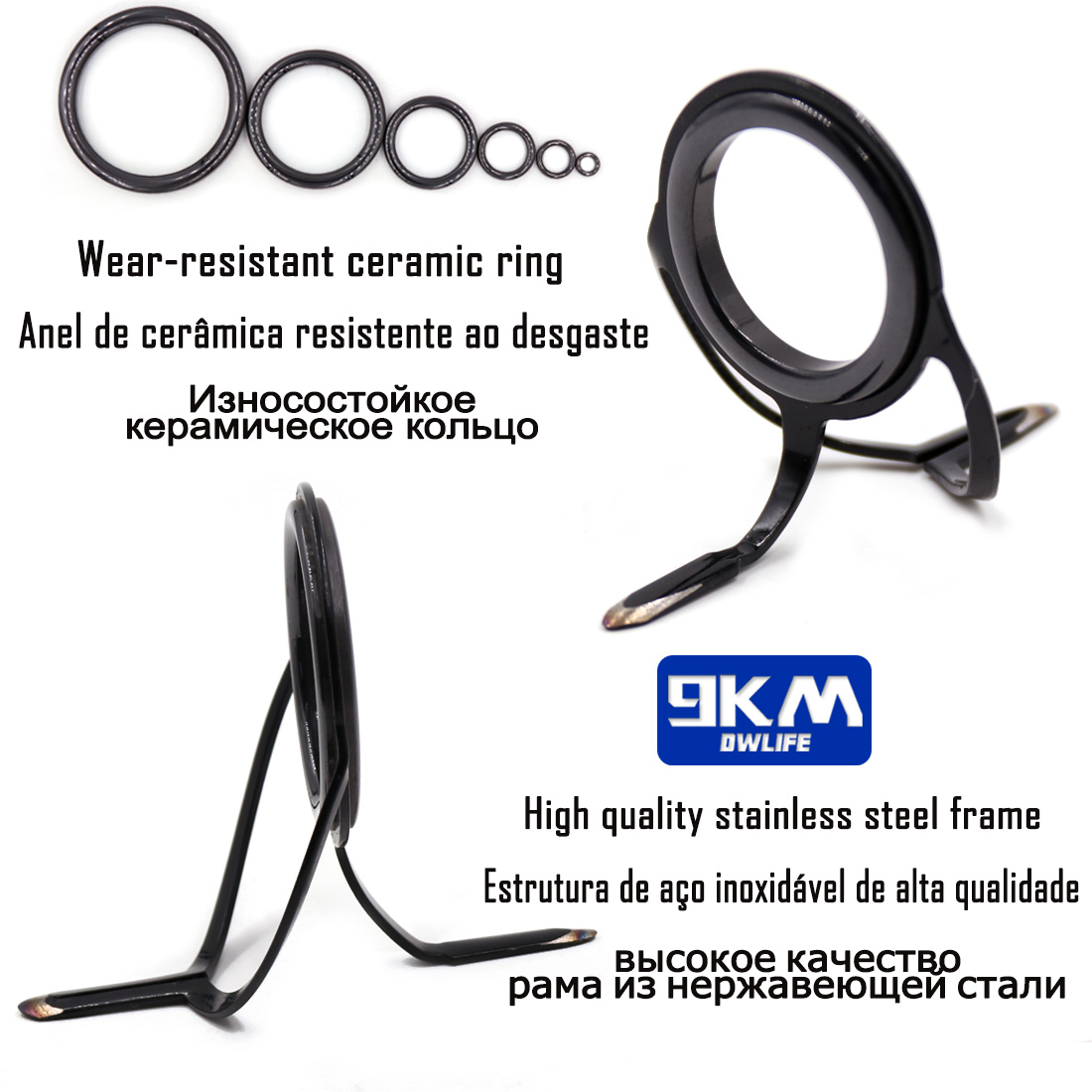 Kit di riparazione per canna d - Fishing Rod Guide Replacement recensione e prezzo