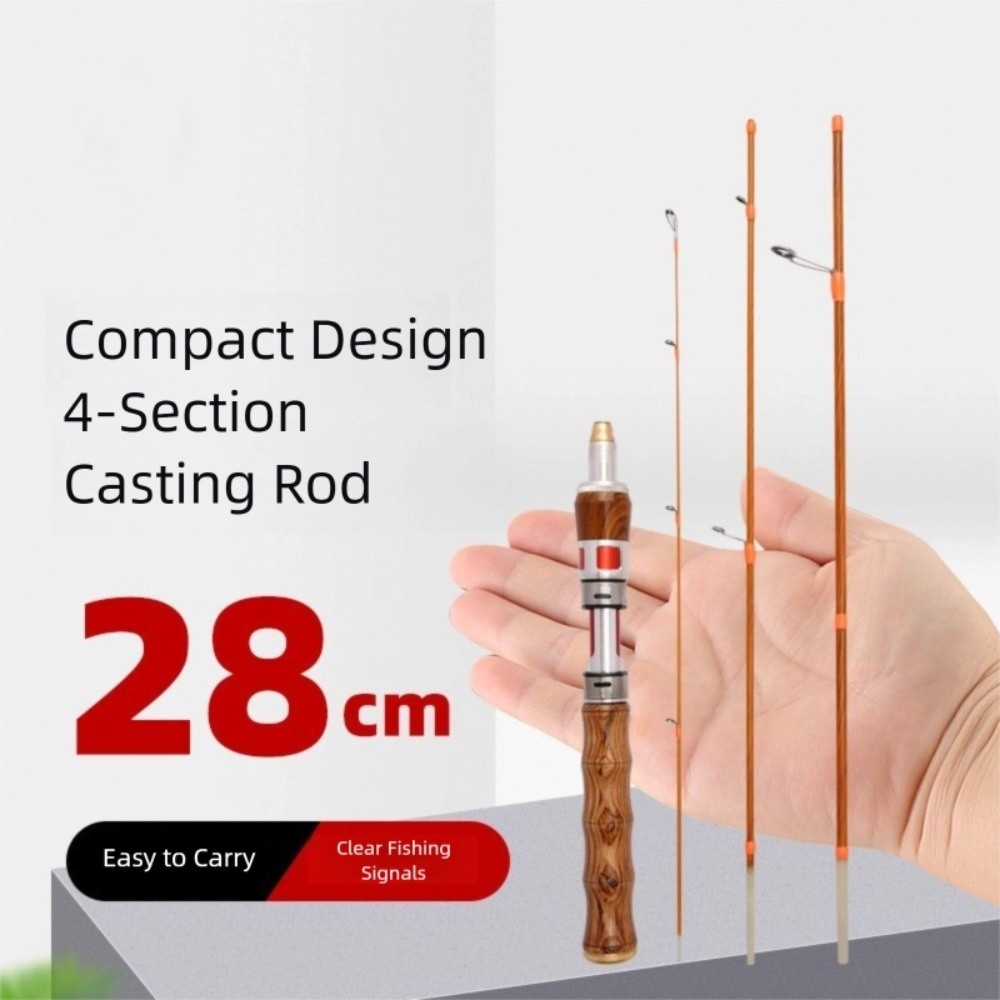 Canna da Pesca Spinning a 4 Se - Fishing Rod Ice recensione e prezzo