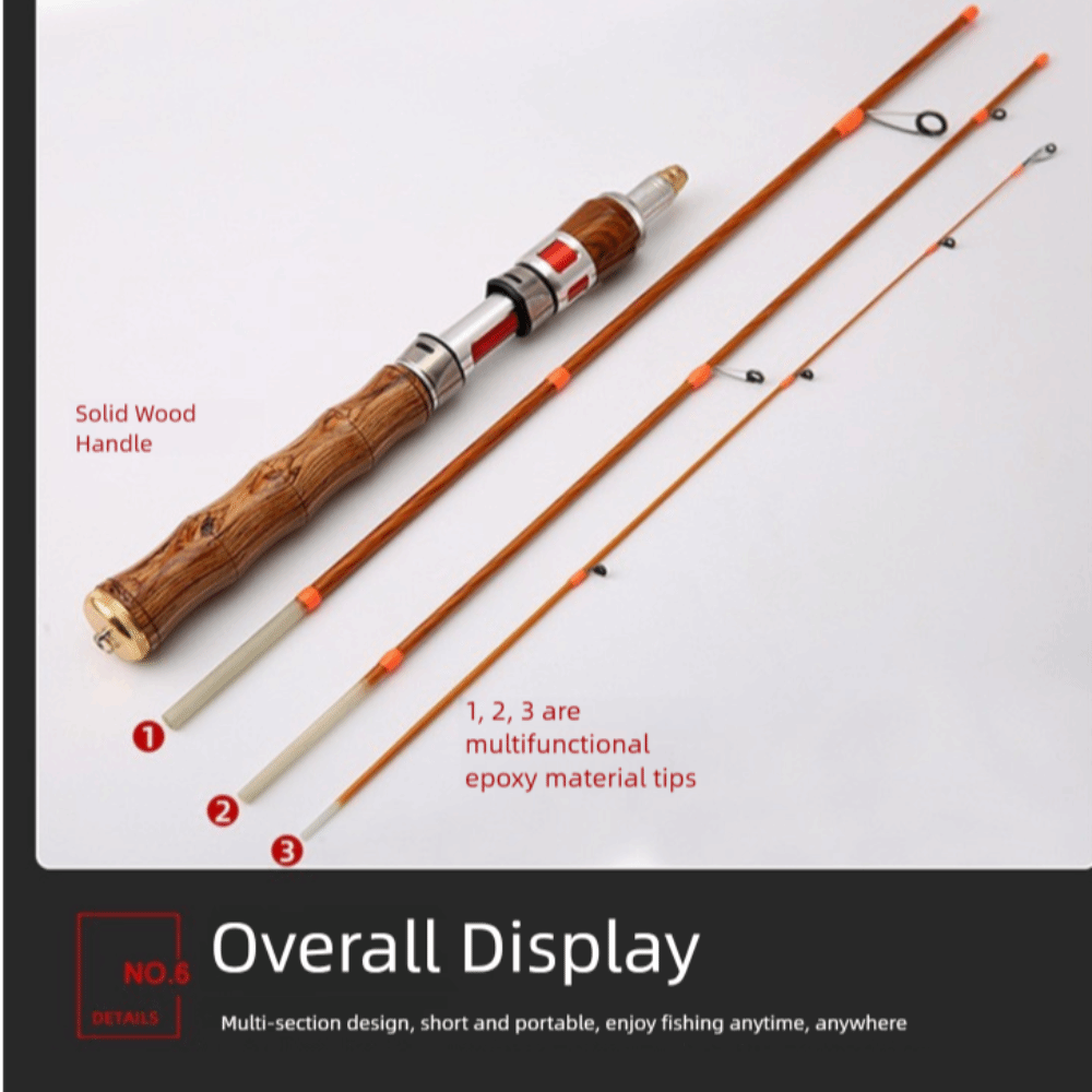 Canna da Pesca Spinning a 4 Se - Fishing Rod Ice recensione e prezzo